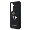 Zadný kryt Guess PU 4G Metal Logo pre Samsung Galaxy S25 Grey