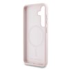 Zadný kryt Karl Lagerfeld Liquid Silicone K&CH Heads MagSafe pre Samsung Galaxy S25+ Pink