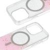 Zadný kryt Tel Protect Moonlite Magsafe pre Samsung S24 Ultra pink clear
