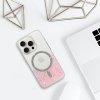 Zadný kryt Tel Protect Moonlite Magsafe pre Samsung S24 Ultra pink clear