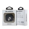 Puzdro Karl Lagerfeld 3D Logo NFT Karl and Choupette pre AirPods 4 Black