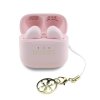 Bezdrôtové slúchadlá Guess Classic Logo Charm TWS Pink