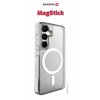 Zadný kryt Swissten Clear Jelly Magstick pre Samsung S24 FE priehľadný