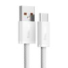Datový kábel Baseus Dynamic Series Fast Charging USB-A - USB-C 100W 2m white
