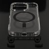 Zadný kryt Tel Protect Strap Clear pre iPhone 15 čierny