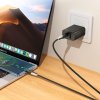 Dátový kábel Borofone BX119 New USB-C - USB-C PD 60W 1m čierny