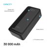 Powerbanka FIXED Zen2 30 Plus s LCD displejom a výstupom PD 65W, 30 000 mAh, čierna
