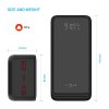 Powerbanka FIXED Zen2 30 Plus s LCD displejom a výstupom PD 65W, 30 000 mAh, čierna