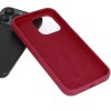 Zadný kryt Silicone Lite pre Samsung Galaxy S25 Edge burgundy
