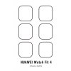 Fólia RedGlass na Huawei Watch Fit 4 6 ks
