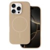 Zadný kryt Magsafe Slim Silicone pre iPhone 13 Pro hnedý