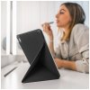 Puzdro FIXED Trinity Case pre Apple iPad Pro 11" (2018-2022)/iPad Air (2020/2022/2024/2025) so stojanom, čierne