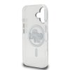 Zadný kryt Karl Lagerfeld IML Glitter Karl a Choupette Sketch MagSafe pre iPhone 16 Transparentný