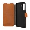 Kožené puzdro typu kniha FIXED ProFit pre Samsung Galaxy A56 5G, hnedé