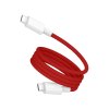 Dátový magnetický kábel OnePlus SUPERVOOC Charge USB-C–USB-C 10A 1,2 m červený
