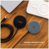 Bezdrôtová nabíjačka FIXED MagPad Slim s podporou Qi2 a MagSafe 15 W, čierna