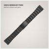 Titánový remienok FIXED Titanium Strap pre Garmin QuickFit 26 mm, čierny
