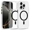 Zadný kryt Glossy Magsafe Clear iPhone 15 Pro Max čierny