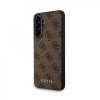 Zadný kryt Guess 4G pre Samsung Galaxy A56 Brown