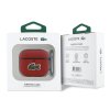 Puzdro Lacoste Petit Pique Croc Logo Patch pre AirPods 4 Red