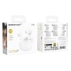 Bezdrôtové slúchadlá Borofone TWS Bluetooth FQ9 Peaceful white