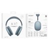Bezdrôtové slúchadlá Borofone BO35 Plus Adorable bluetooth ANC blue