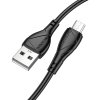Dátový kábel Borofone BX121 Energy USB-A - microUSB 2,4A 1m black