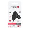 Magnetický držiak do ventilácie auta Swissten Magride s bezdrôtovým nabíjaním QI2 15W (kompatibilný s magsafe)