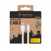 Dátový kábel Tactical Stitch Thread USB-A - Lightning 2m White