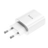 Adaptér HOCO N14 s funkciou rýchleho nabíjania 20W biely