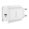 Adaptér HOCO N14 s funkciou rýchleho nabíjania 20W biely