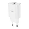 Adaptér HOCO N14 s funkciou rýchleho nabíjania 20W biely