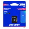 Pamäťová karta MicroSD GOODRAM - 256GB s adaptérom UHS I CLASS 10 100MB/s