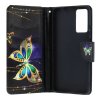 Knižkové puzdro na Xiaomi Redmi Note 11 Pro Zlatý motýľ