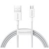 Dátový kábel Baseus CAMYS-02 Superior Fast Charging MicroUSB 2A 1m White