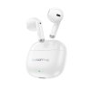 Bezdrôtové slúchadlá Borofone TWS Bluetooth BW88 Deep Rhyme white
