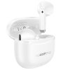 Bezdrôtové slúchadlá Borofone TWS Bluetooth BW88 Deep Rhyme white
