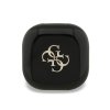 Bezdrôtové slúchadlá Guess 4G Metal Logo TWS čierne