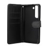 Knižkové púzdro na Samsung S22 5G čierne s prackou