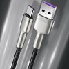 Baseus Dátový kábel Cafule Series Metal USB na Type C 66W 2m Čierny