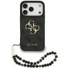 Guess Hardcase 4G Classic Logo s popruhom iPhone 17 Pro cierna