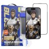 Blueo 3D ochranné sklo s aplikátorom pre iPhone 16 Pro Max iPhone 17 Pro Max čierne