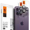 Spigen Optik.tR EZ Fit Pro sklo fotoaparátu 2 kusy iPhone 17 Pro Max čierna
