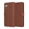 Techsuit Kožené puzdro Samsung Galaxy A05 Brown