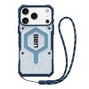 UAG Pathfinder Clear MagSafe pre iPhone 17 Pro Max modrá šnúrka