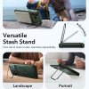 ESR Cyber Armor Kickstand pre iPhone 17 Pro Max zelené puzdro