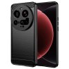 Puzdro Techsuit Carbon Silicone pre Xiaomi 15 Ultra čierne