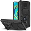 Techsuit CamShield Series puzdro pre Xiaomi Redmi Note 9S 9 Pro 9 Pro Max čierne