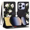 Techsuit FlipCraft Puzdro Xiaomi Redmi Note 14 5G Kvety úsvitu