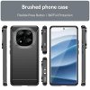 Puzdro Techsuit Carbon Silicone pre Xiaomi Redmi Note 14 Pro Plus 5G čierne